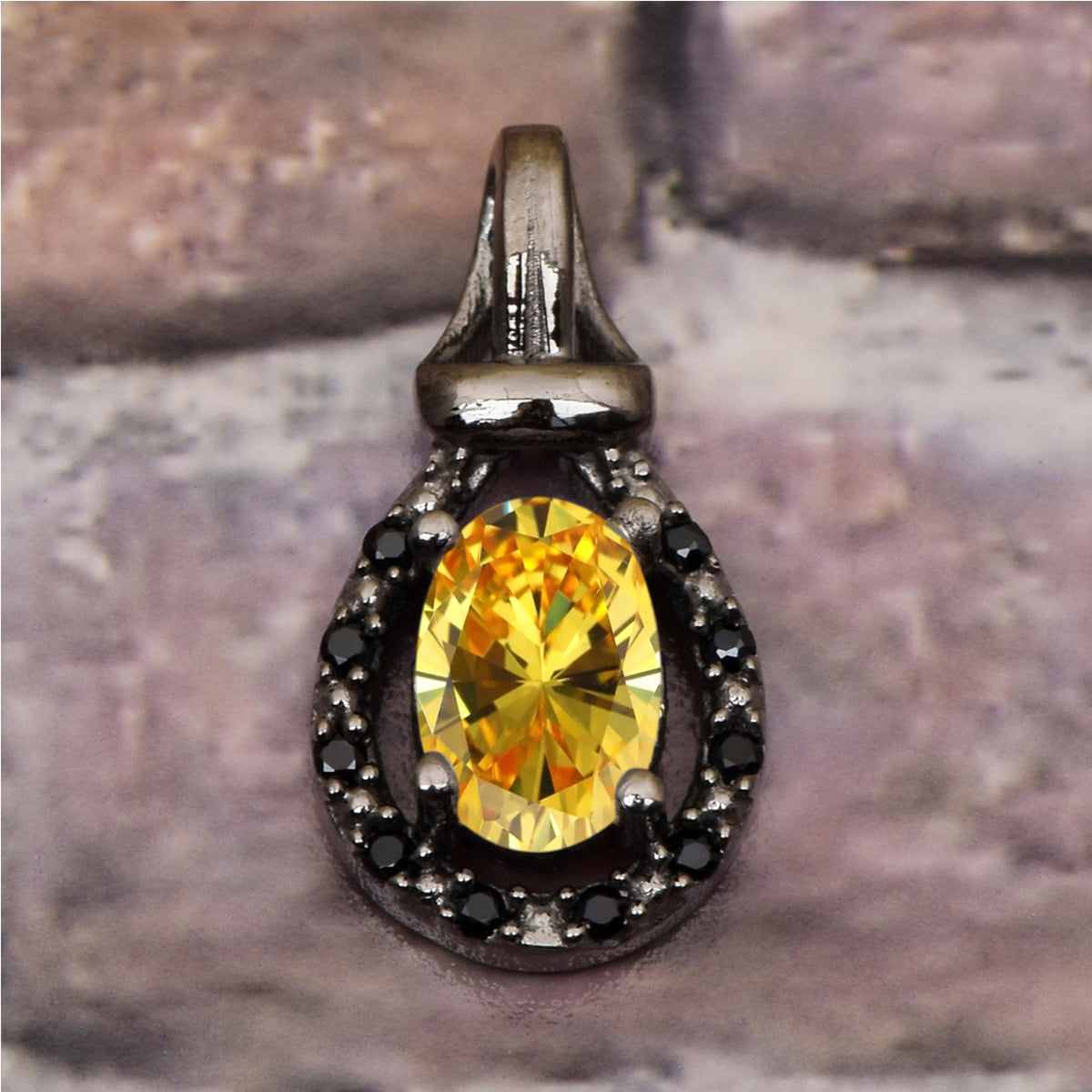 Art Noveu Multi Choice Gemstone Pendant