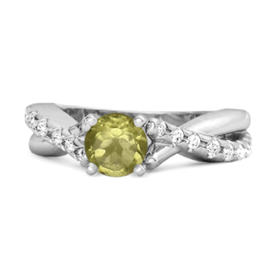 Peridot ring