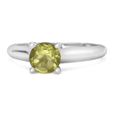 Peridot ring