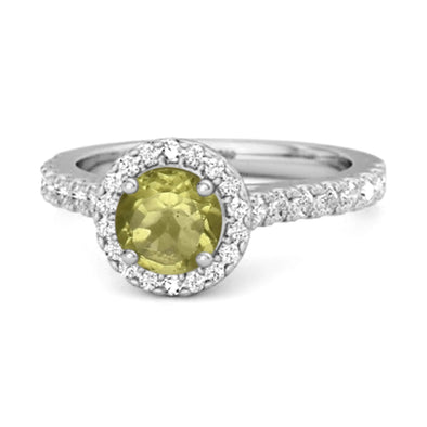 Peridot ring