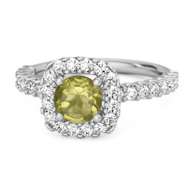 Peridot ring