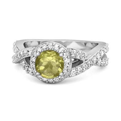 Peridot ring