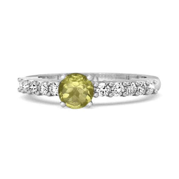 Peridot ring