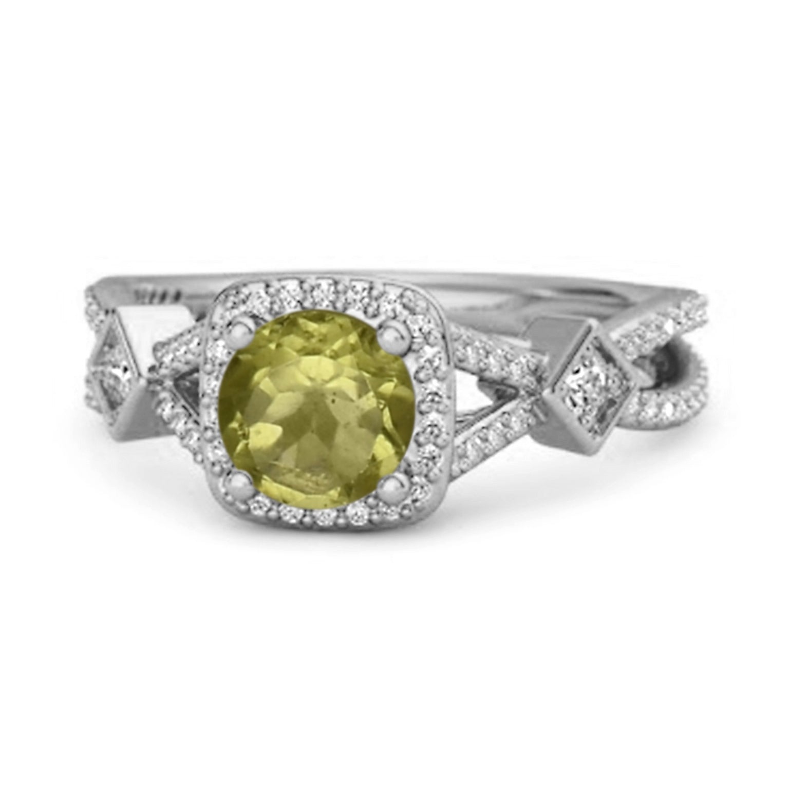 Peridot ring
