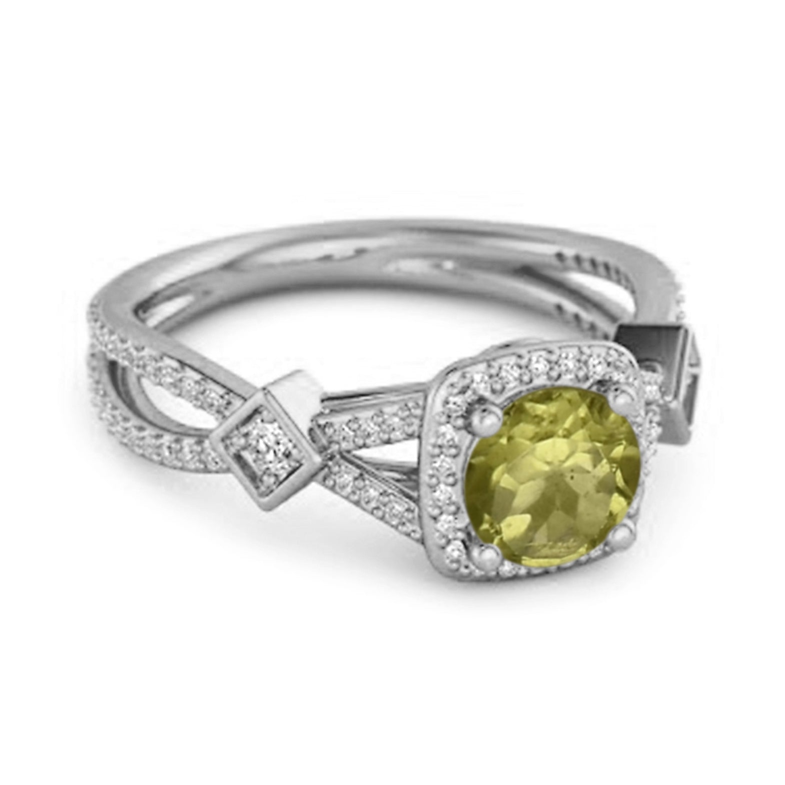 Peridot ring