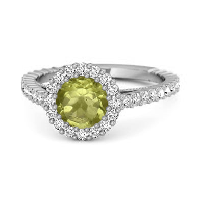 Peridot ring