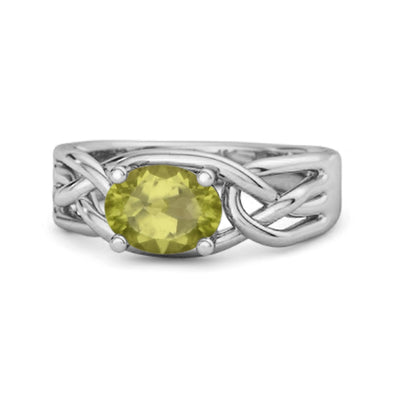 Peridot ring