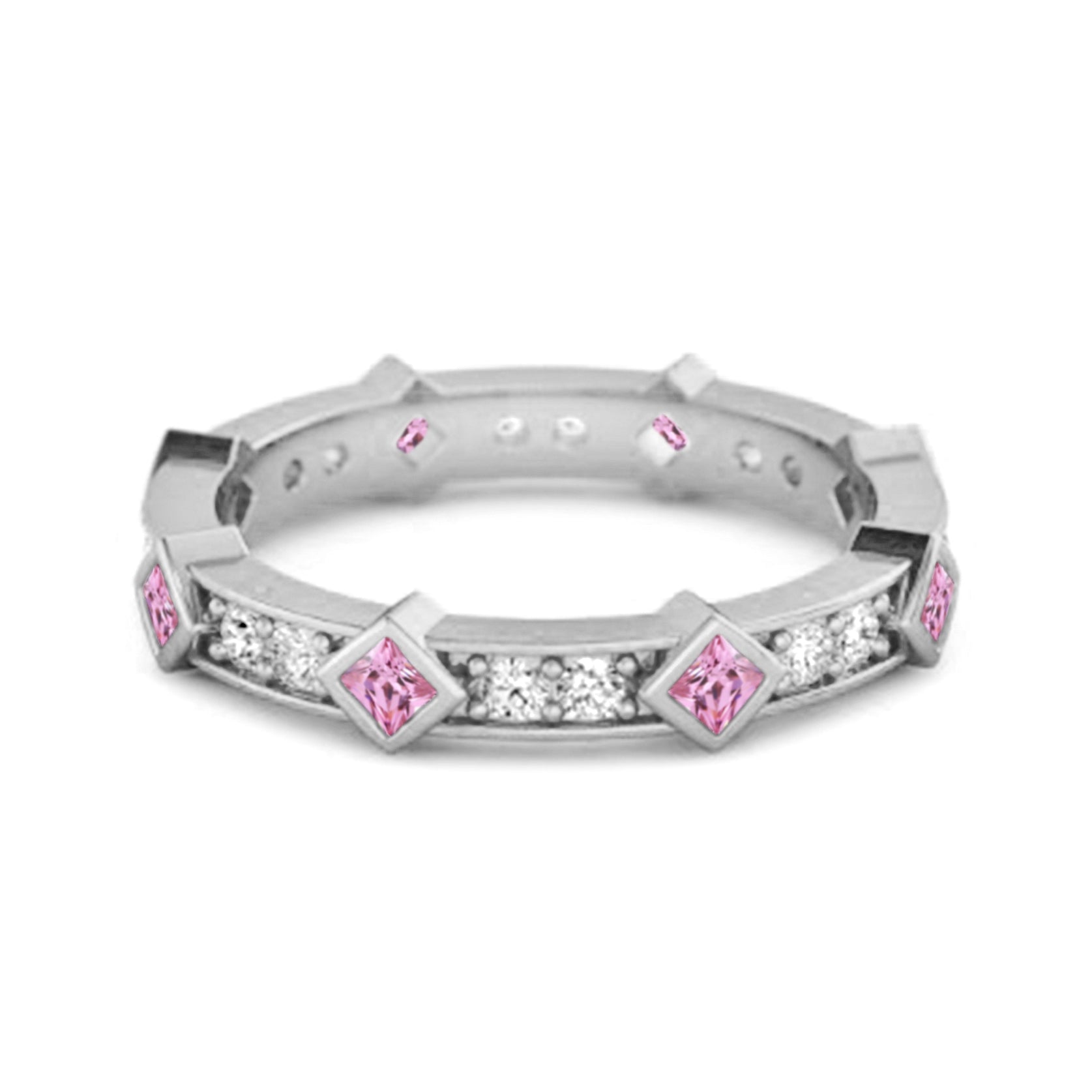 Pink Zirconia ring