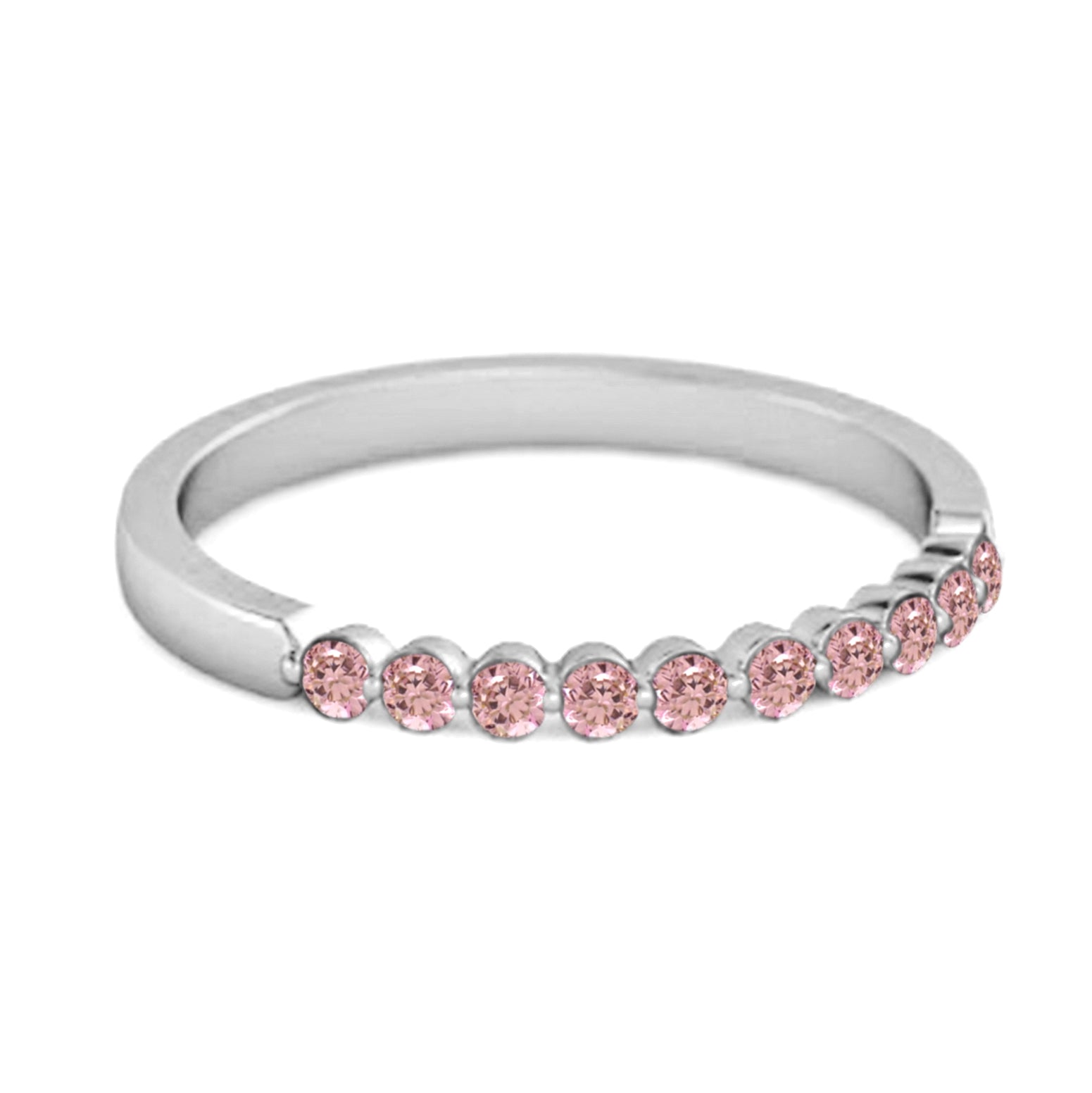Pink Zirconia ring