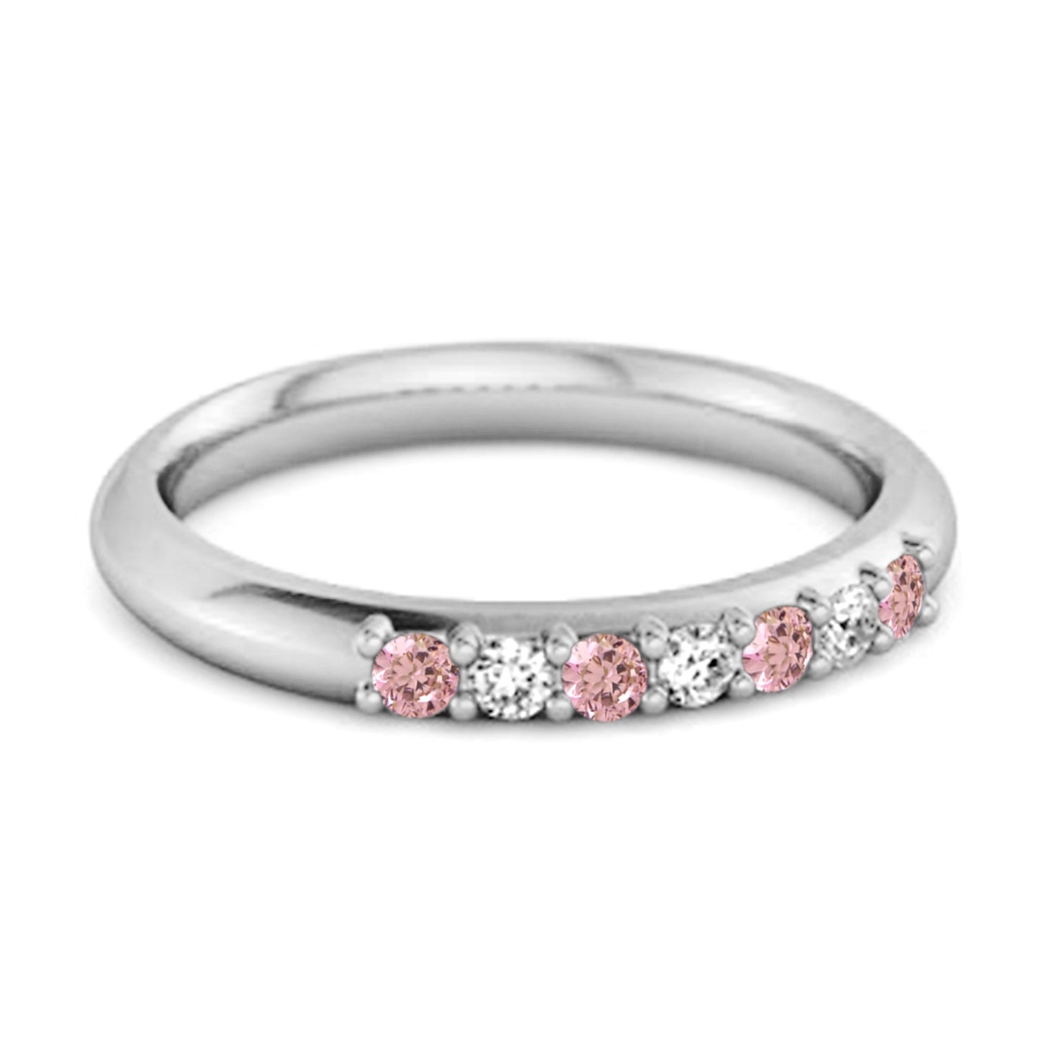 Pink Zirconia ring