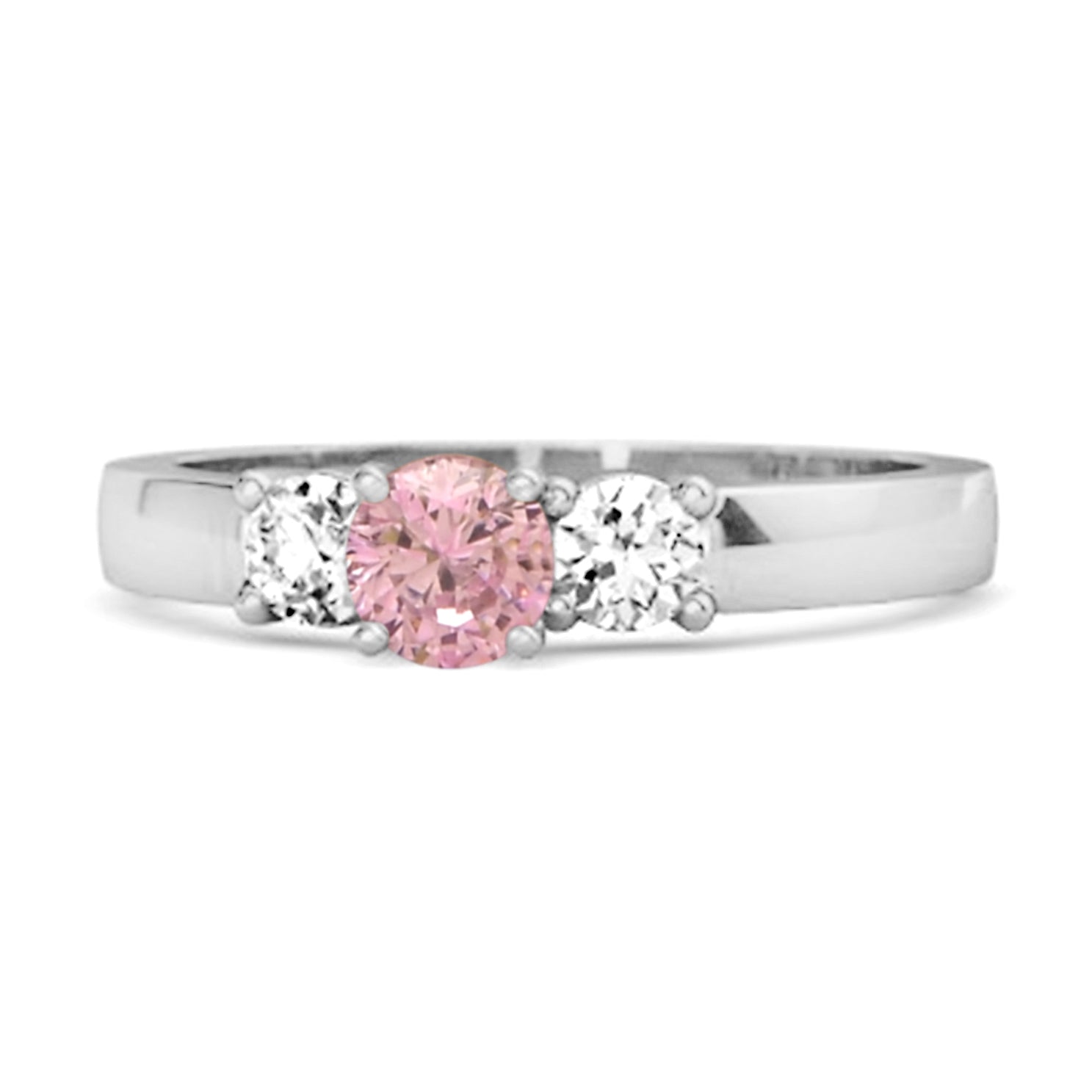 Pink Zirconia ring