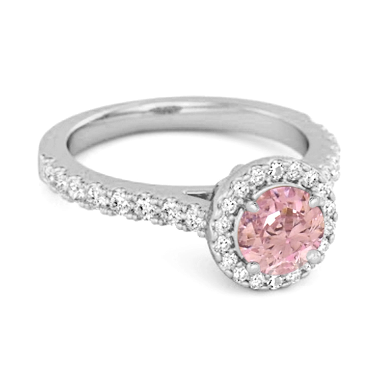 Pink Zirconia ring