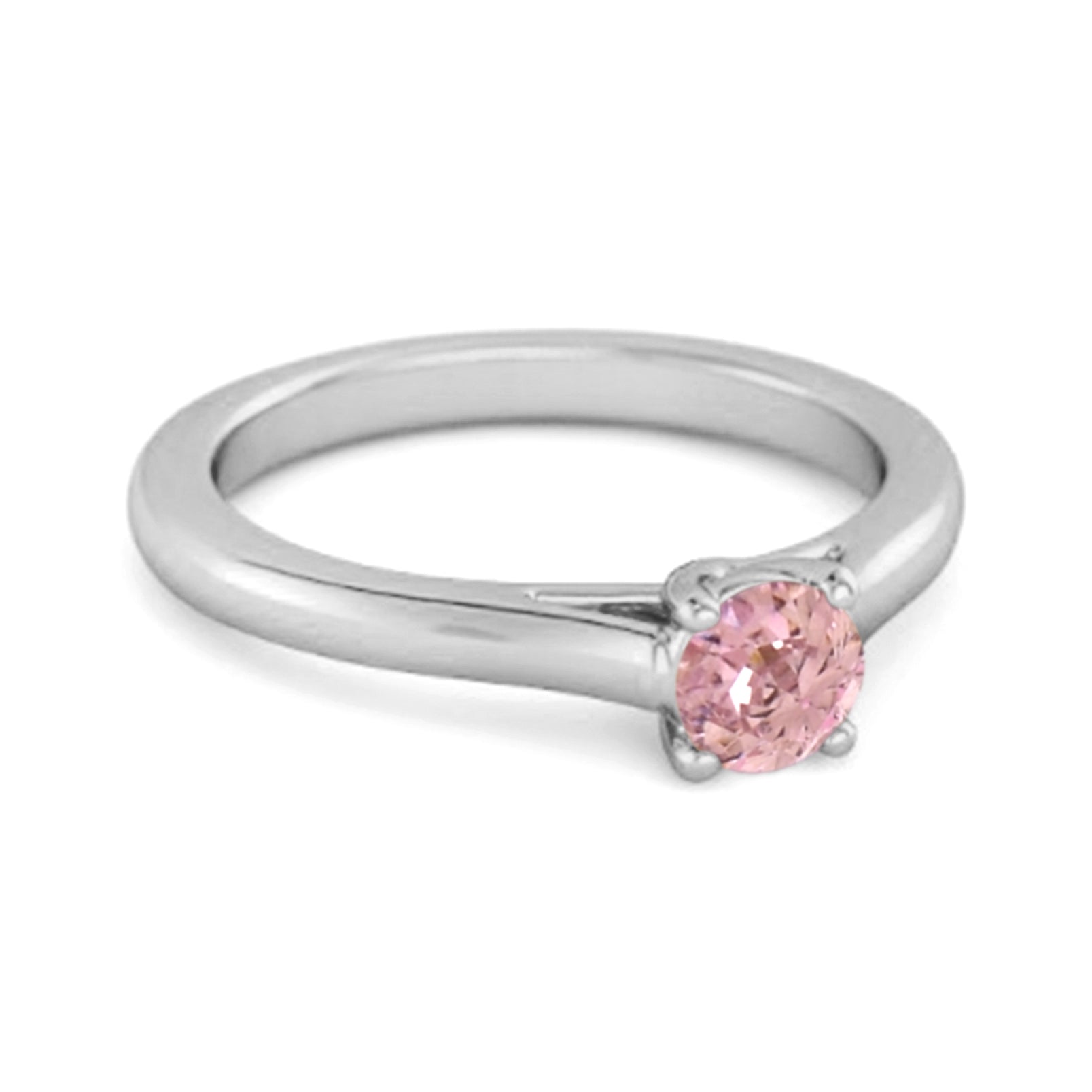 Pink Zirconia ring