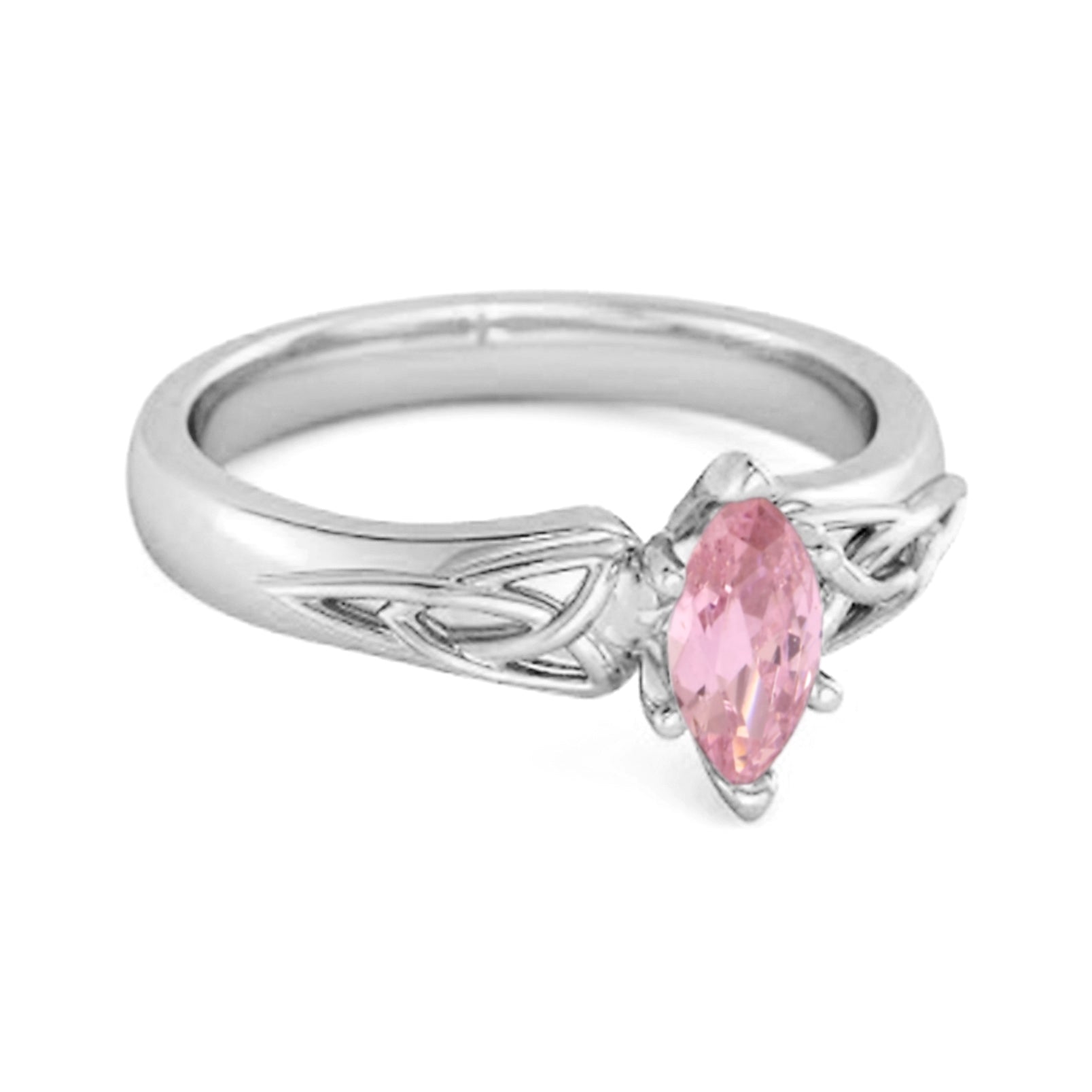 Pink Zirconia ring