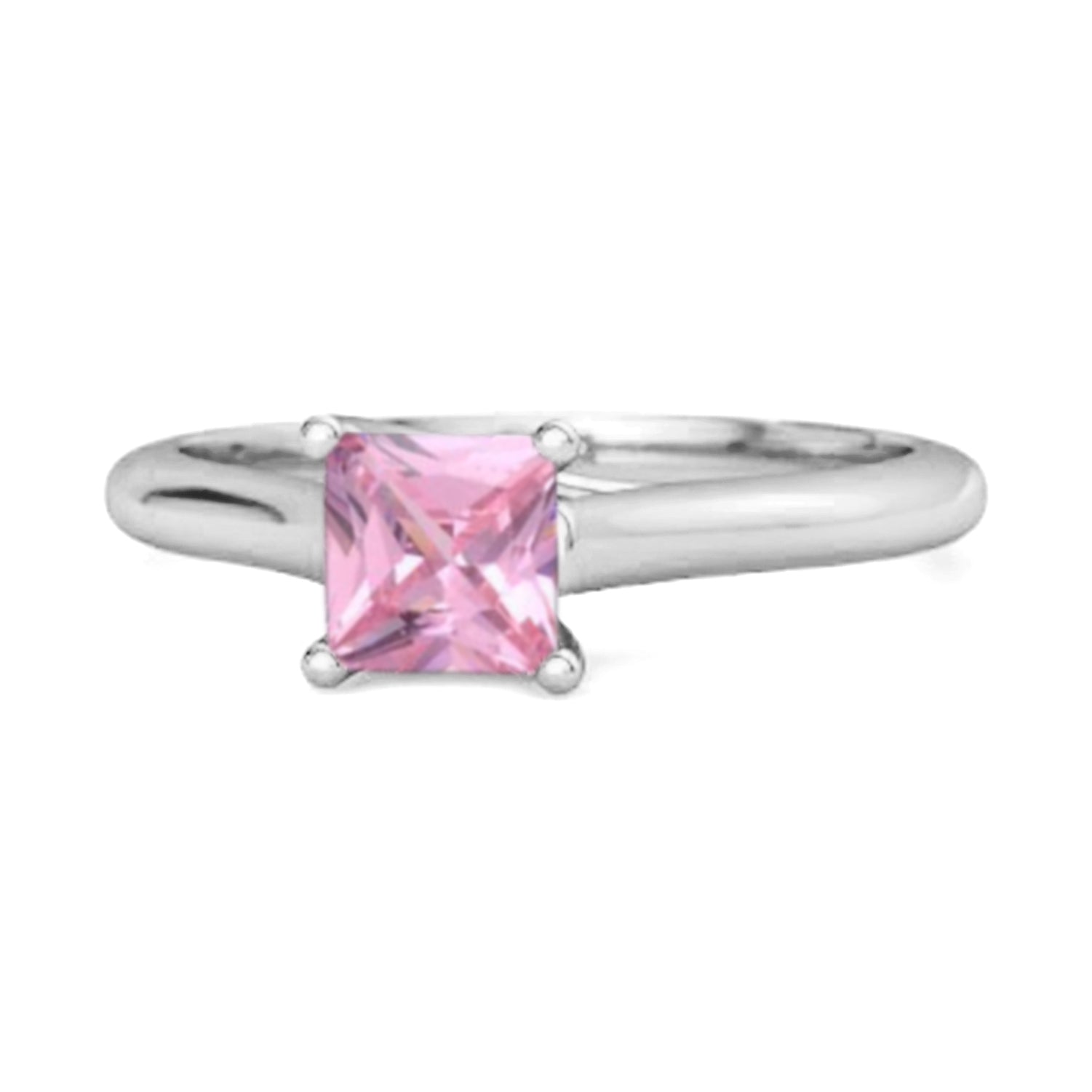 Pink Zirconia ring