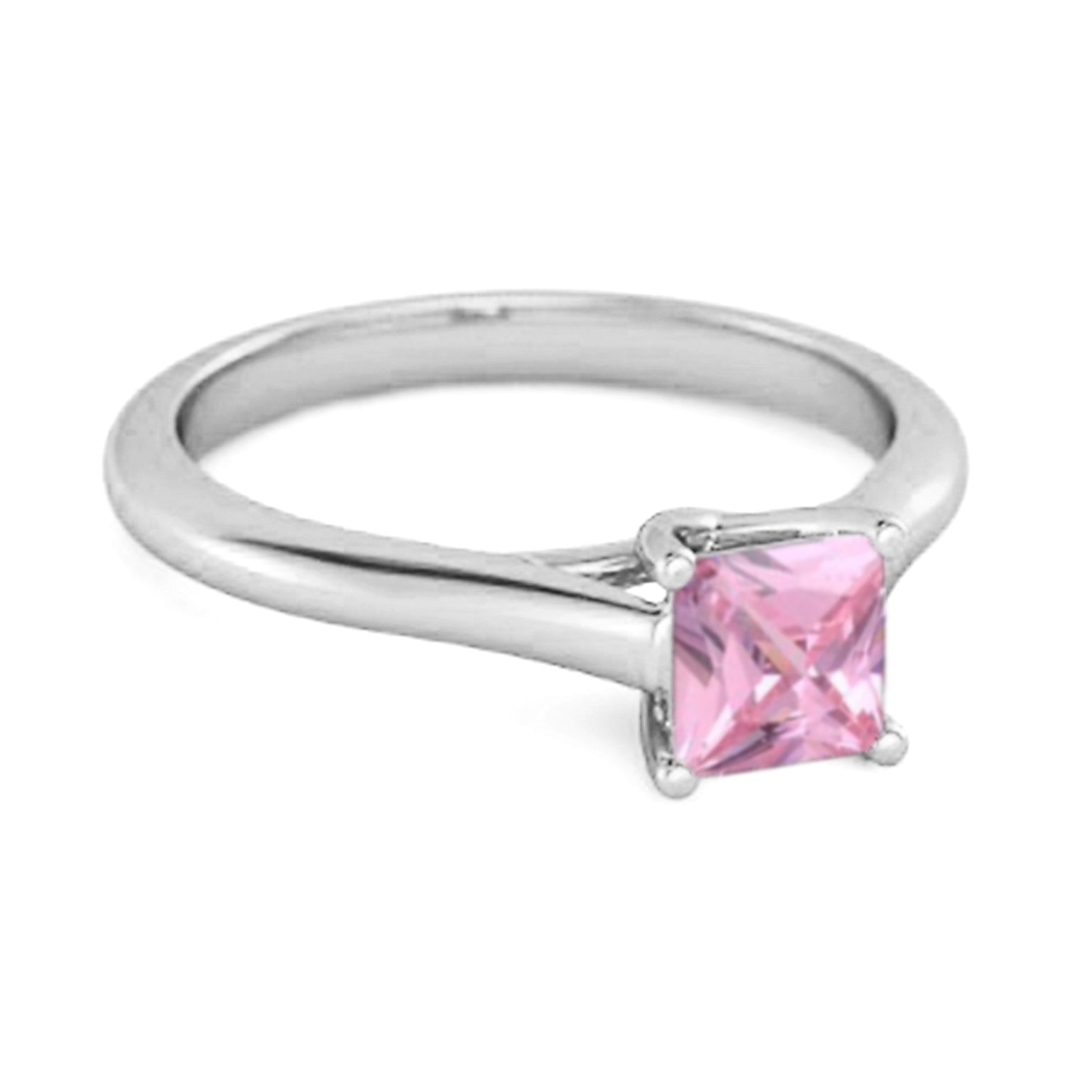 Pink Zirconia ring