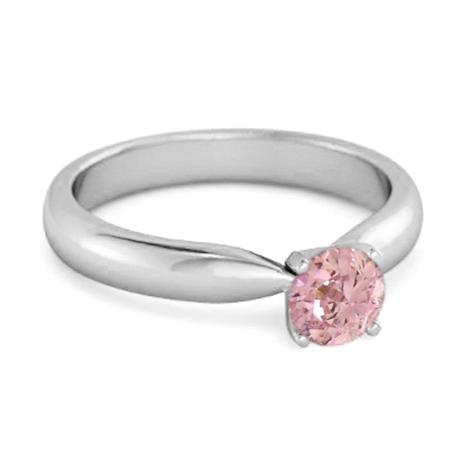 Pink Zirconia ring