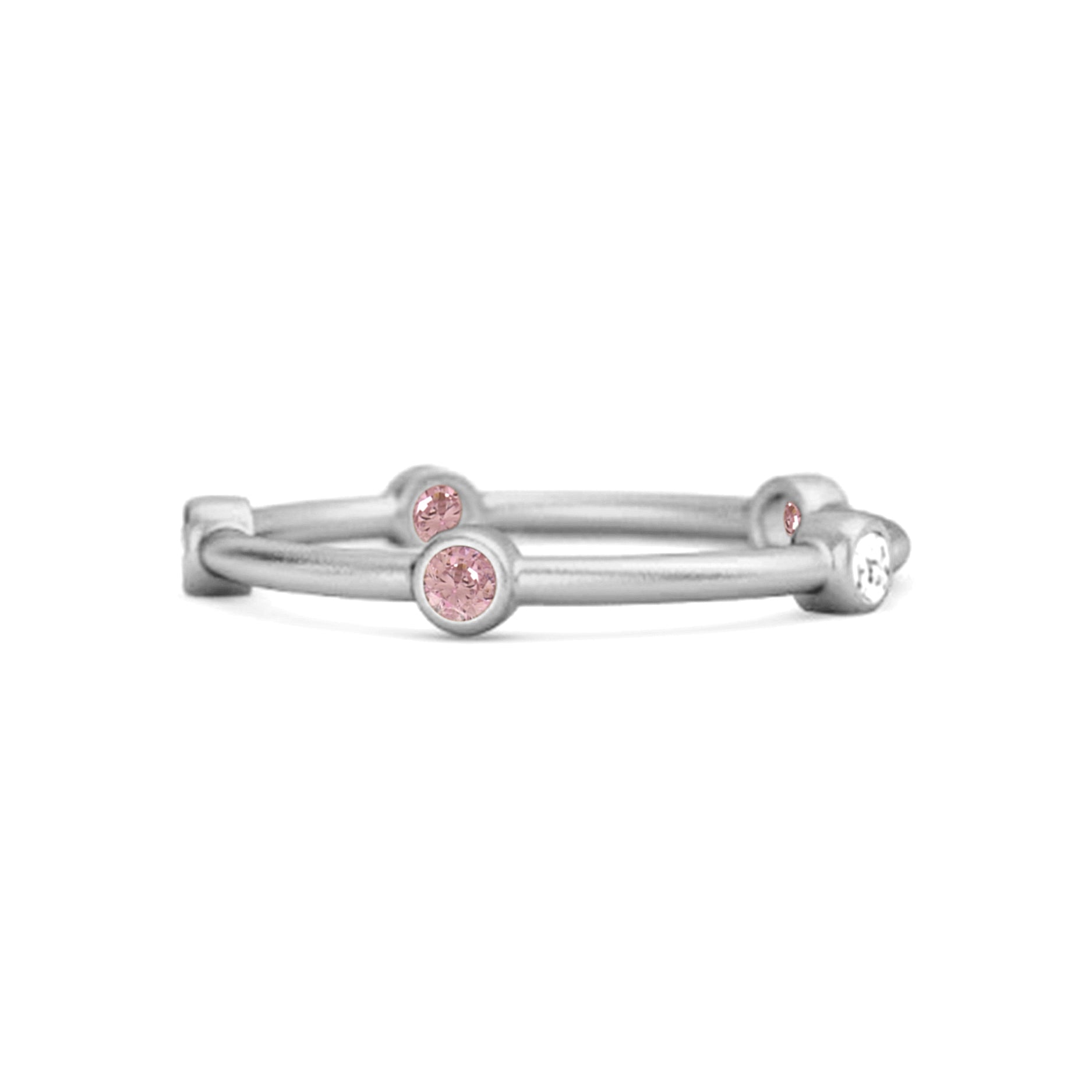 Pink Zirconia ring