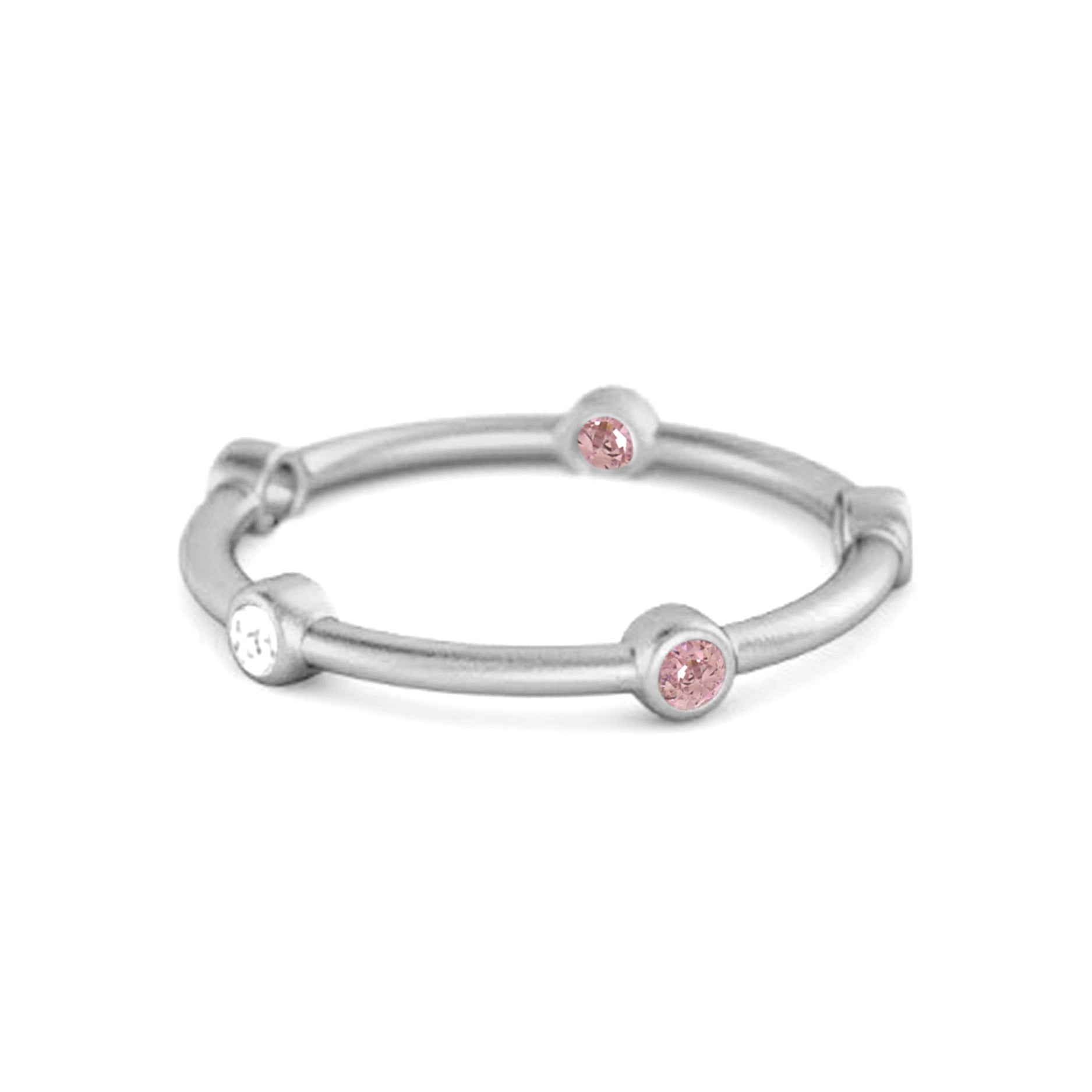 Pink Zirconia ring