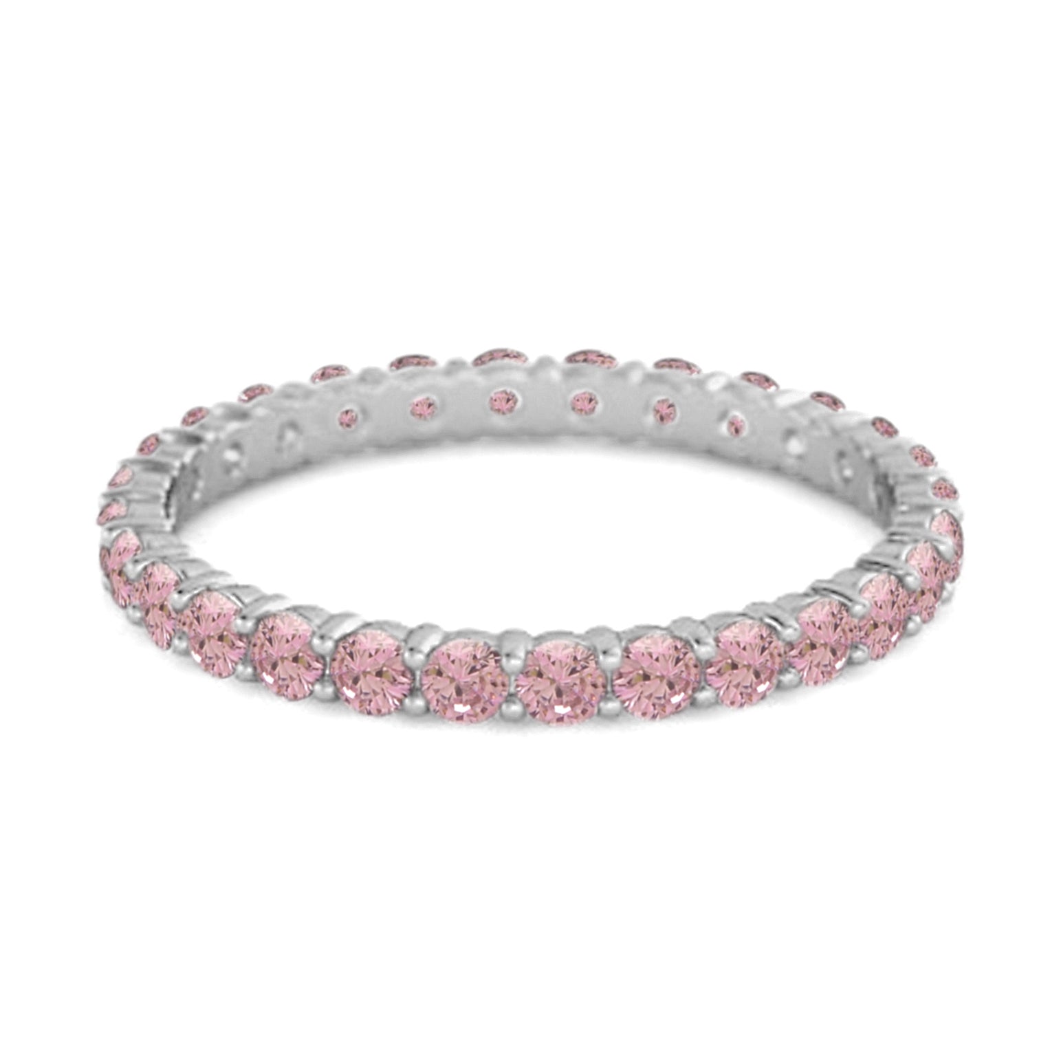 Pink Zirconia ring