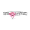 Pink Zirconia ring