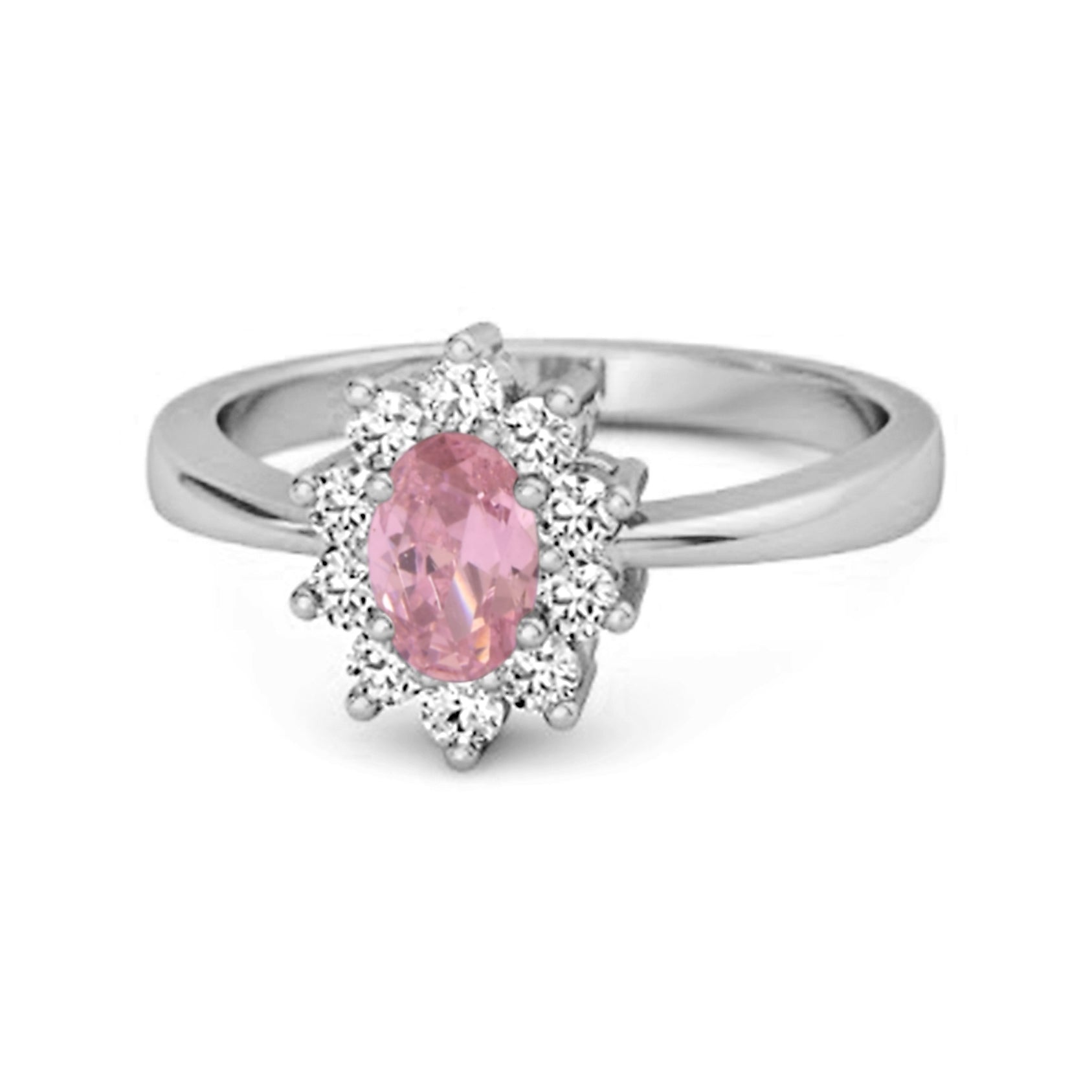 Pink Zirconia ring