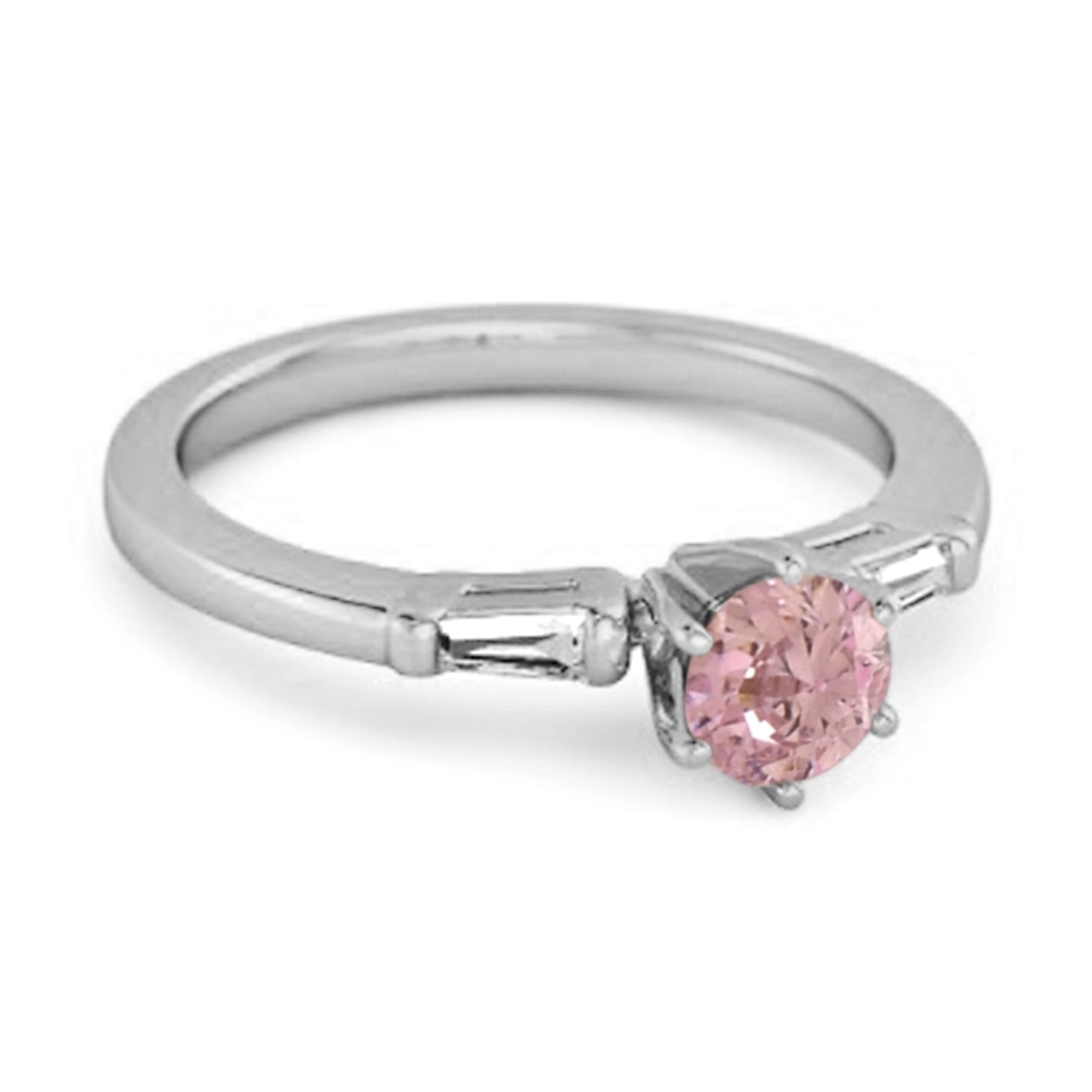 Pink Zirconia ring