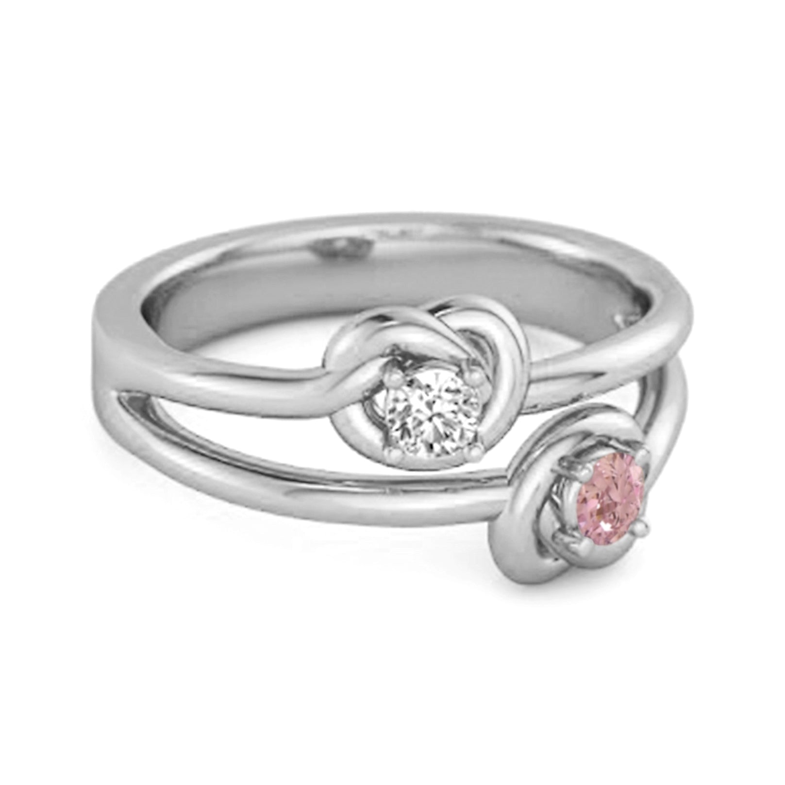 Pink Zirconia ring