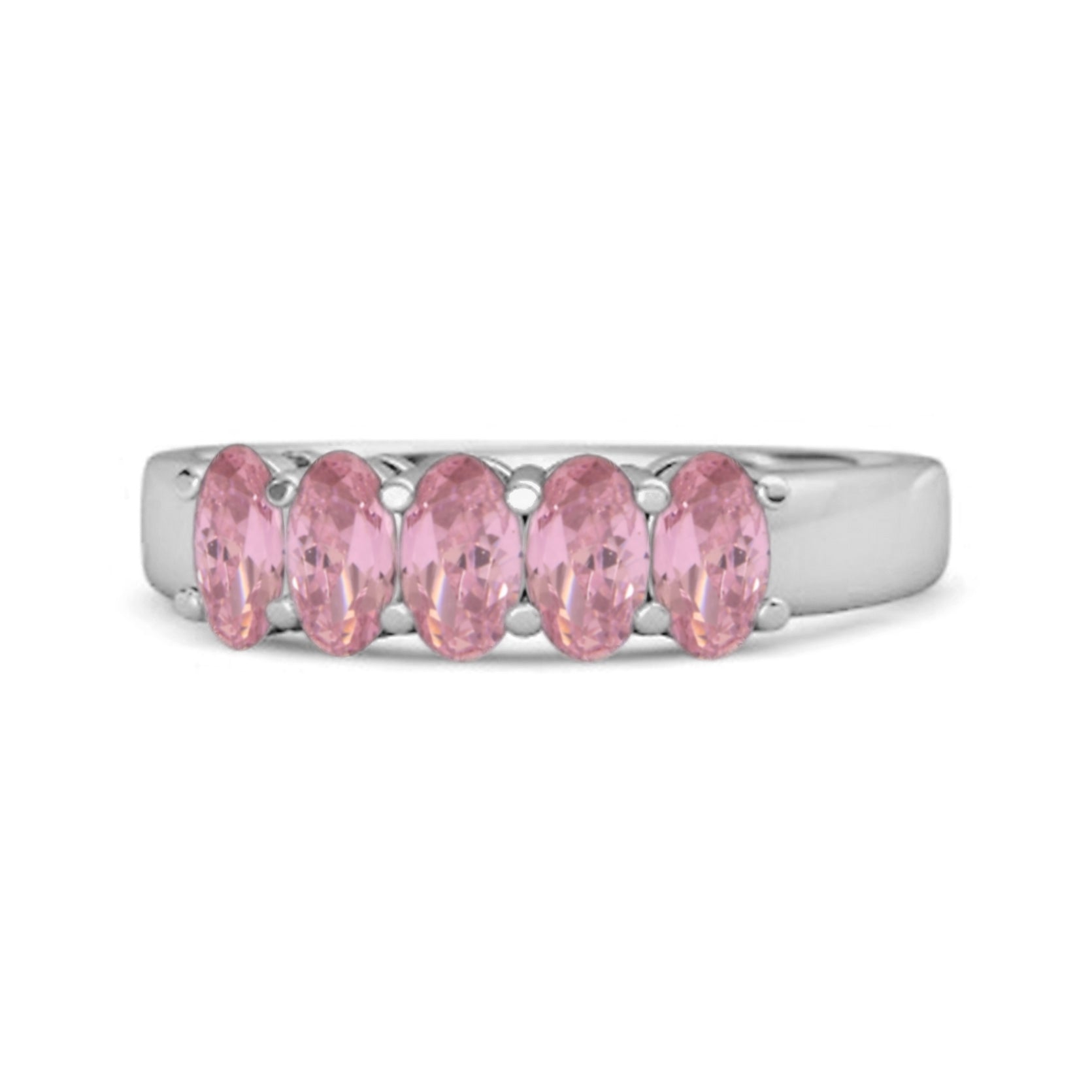Pink Zirconia ring