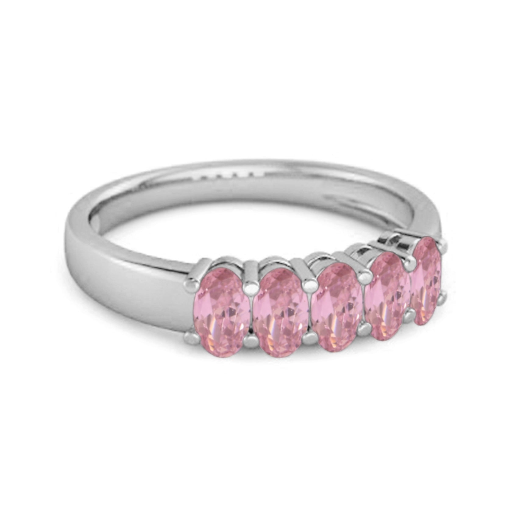 Pink Zirconia ring