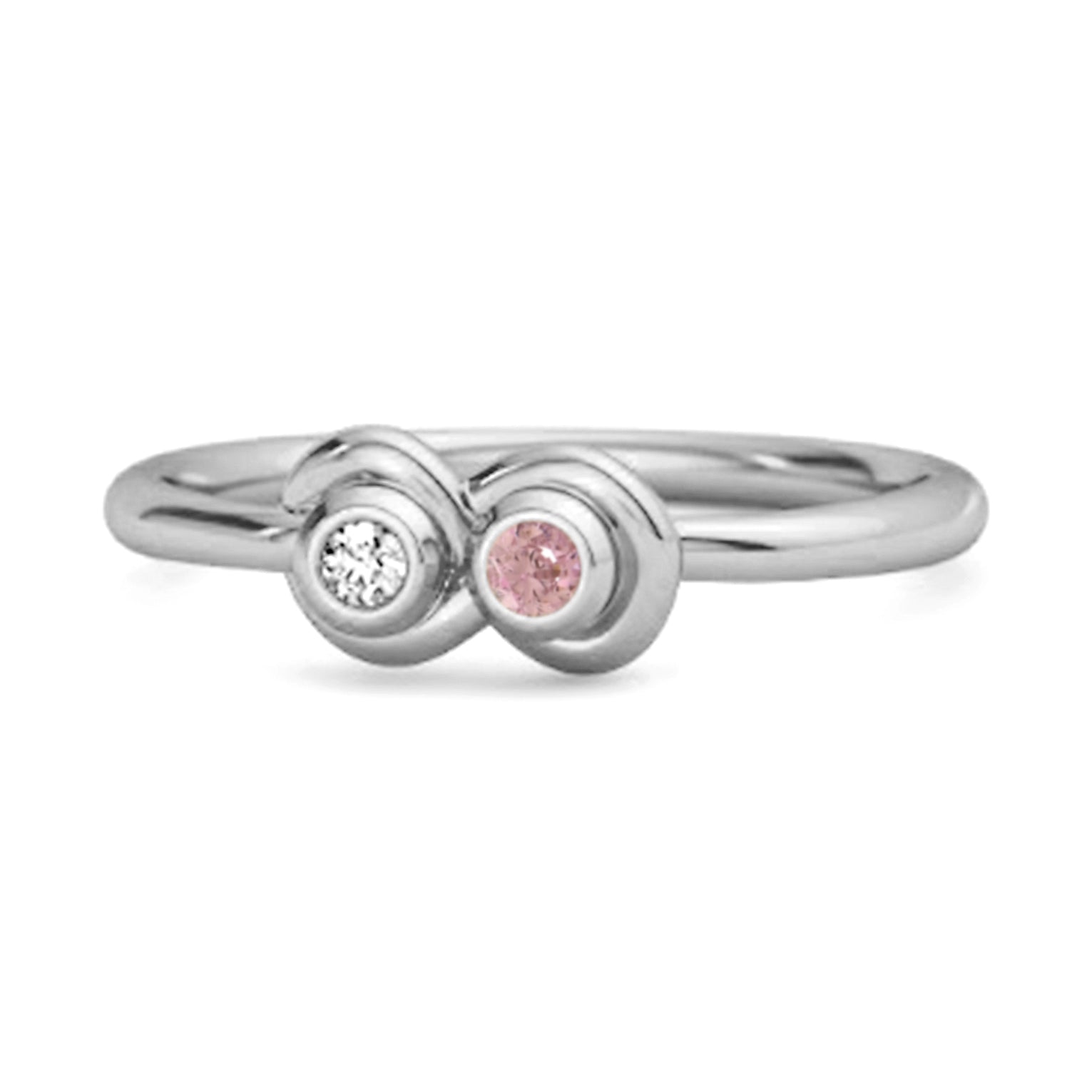Pink Zirconia ring