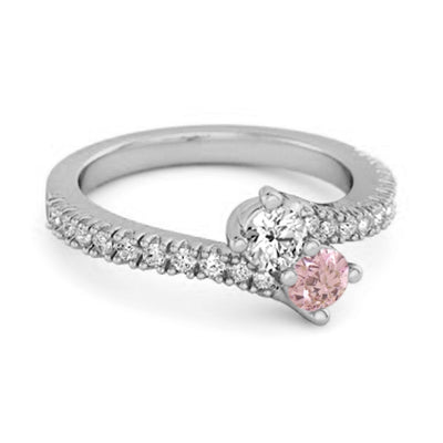 Pink Zirconia ring