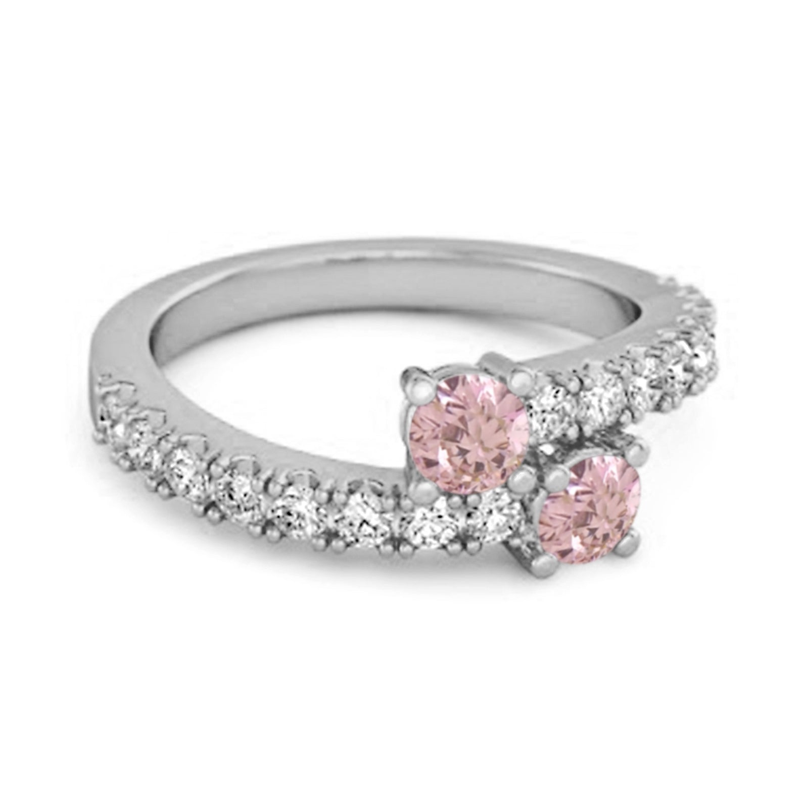 Pink Zirconia ring