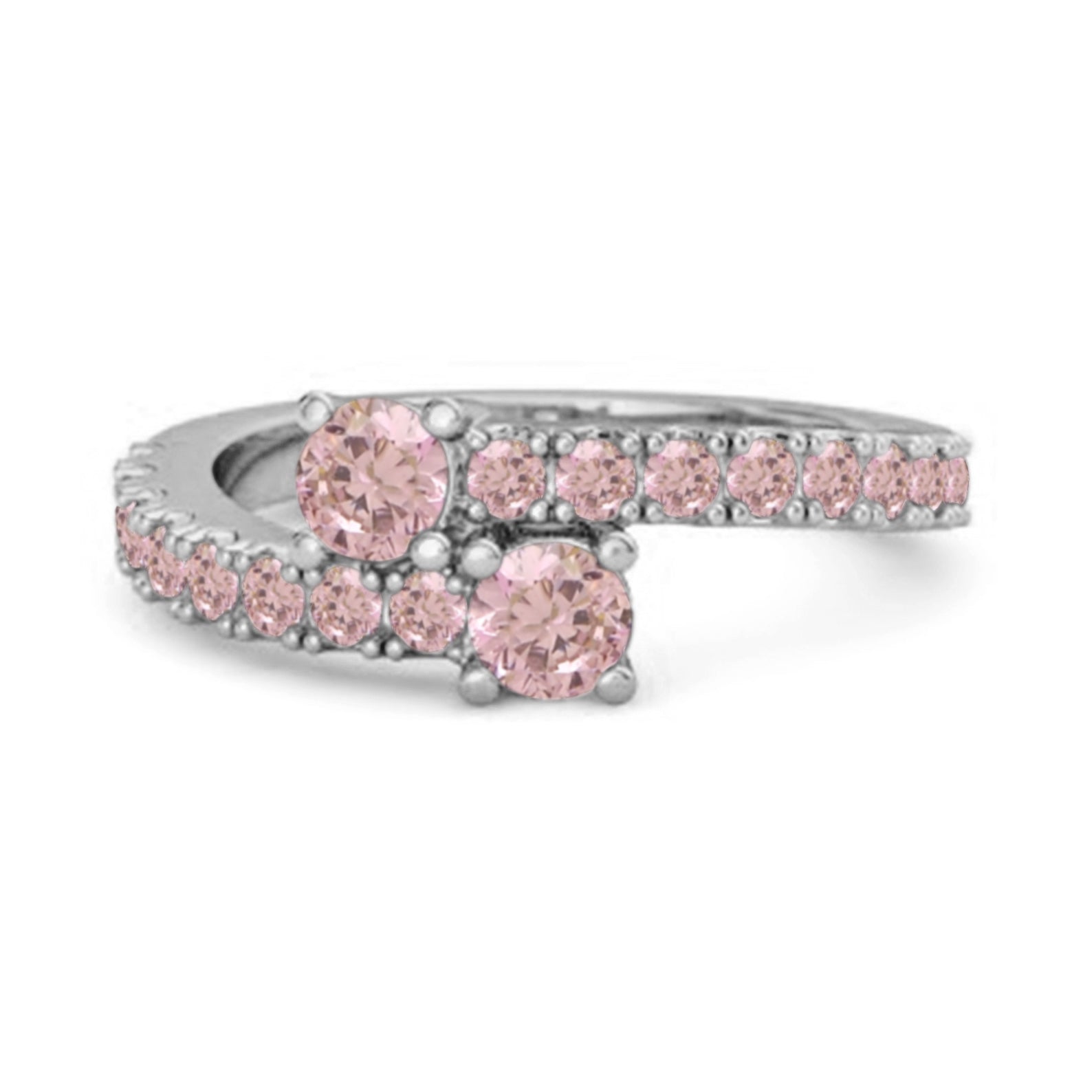 Pink Zirconia ring
