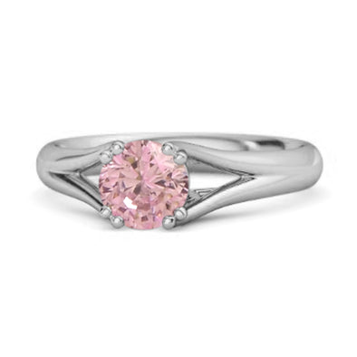 Pink Zirconia ring