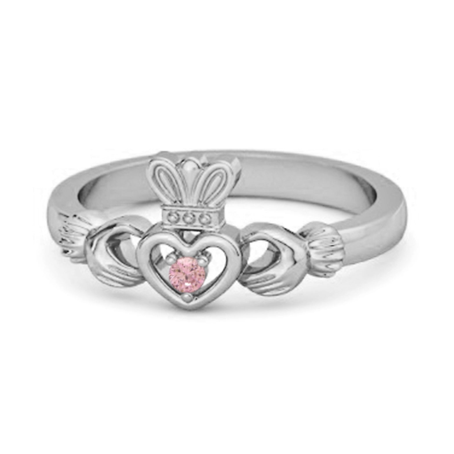 Pink Zirconia ring