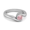 Pink Zirconia ring