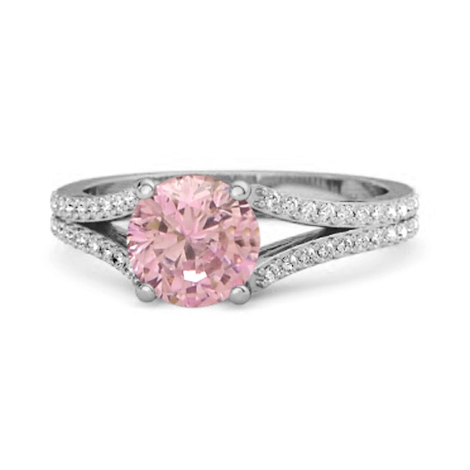 Pink Zirconia ring