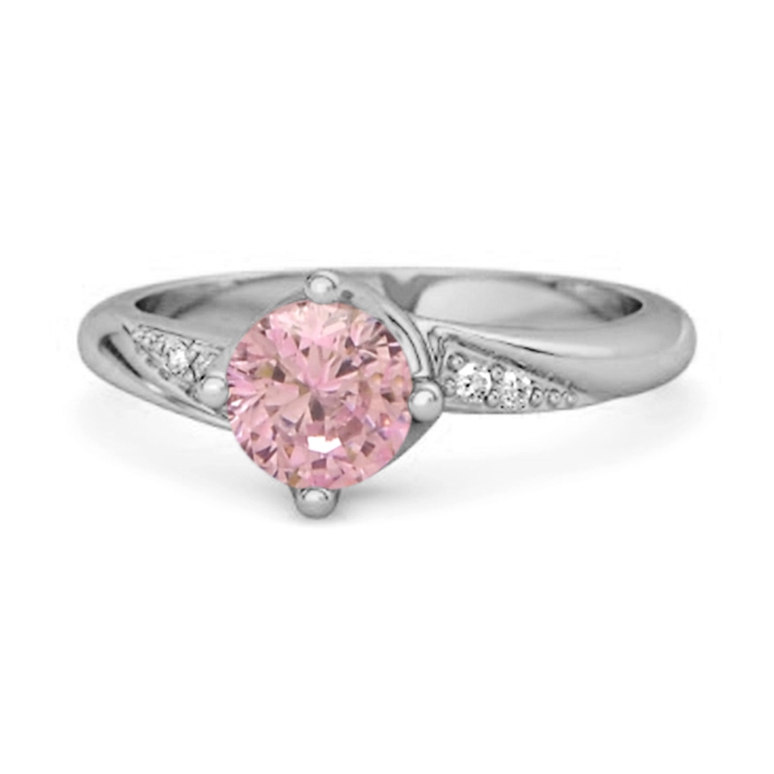 Pink Zirconia ring