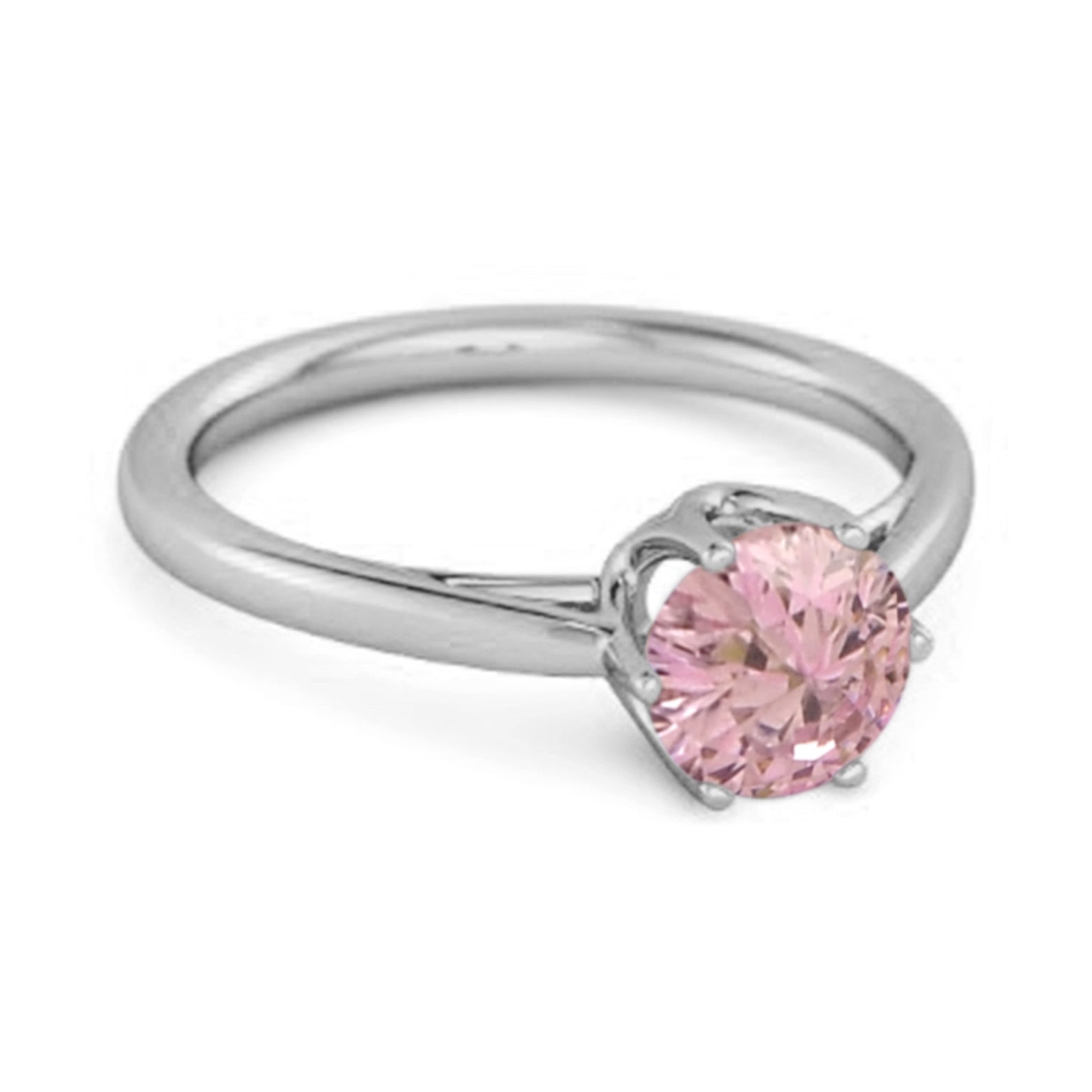 Pink Zirconia ring