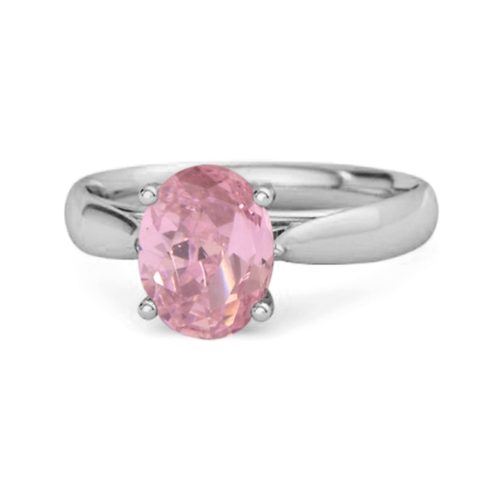 Pink Zirconia ring
