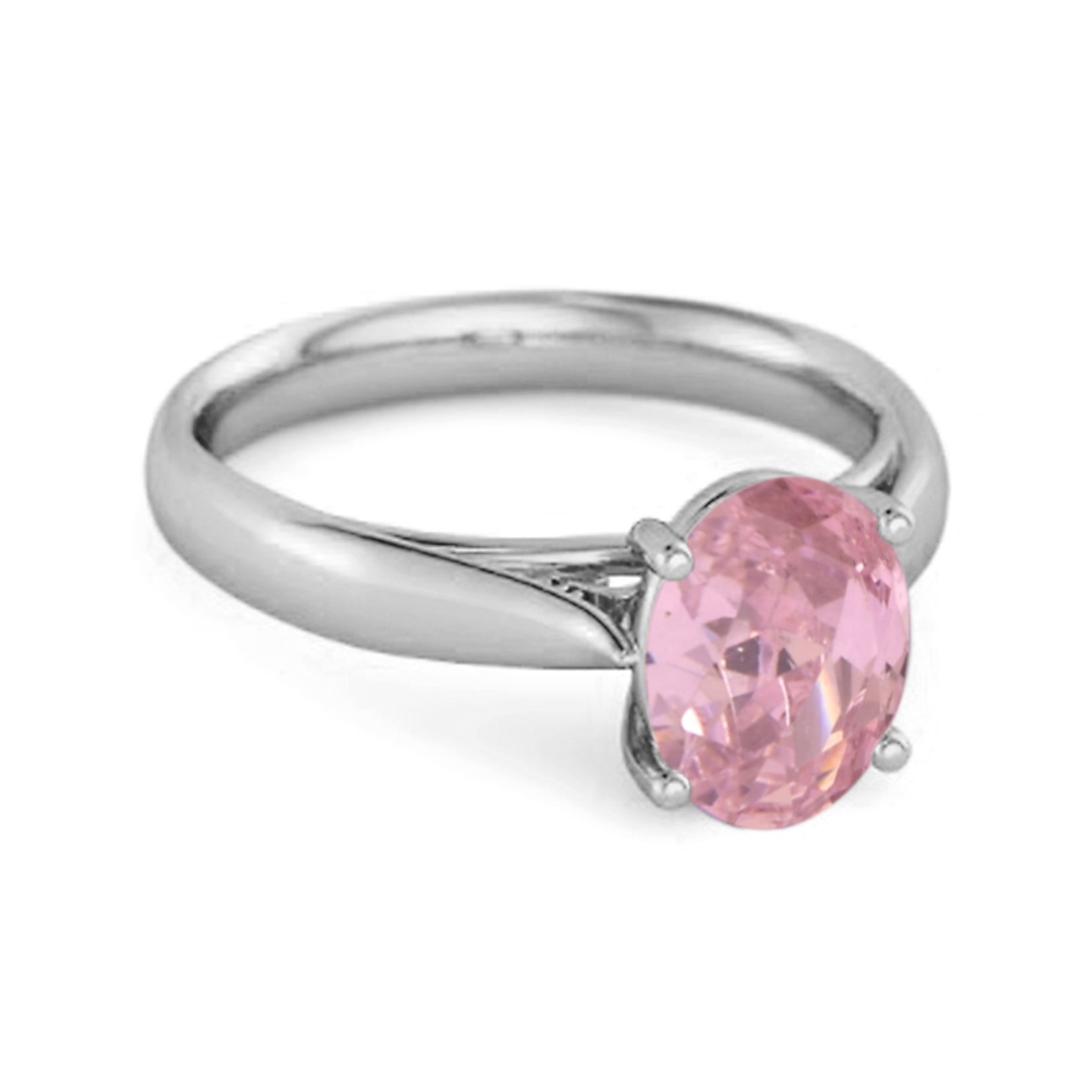 Pink Zirconia ring