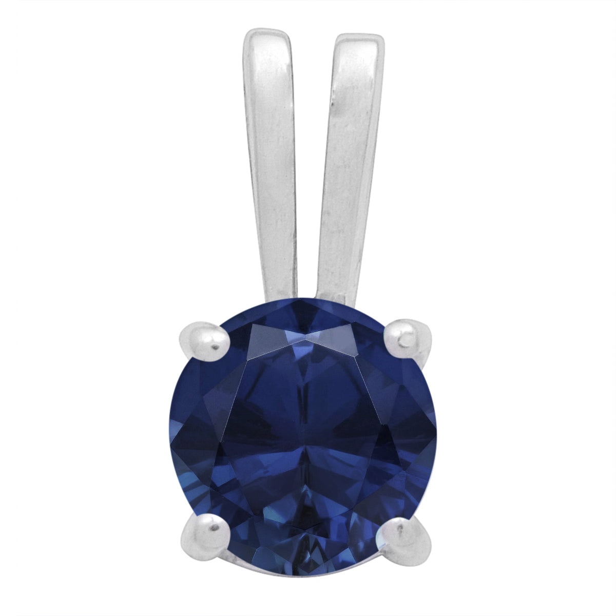 Round Cut Tiny Multi Choice Gemstone Pendant
