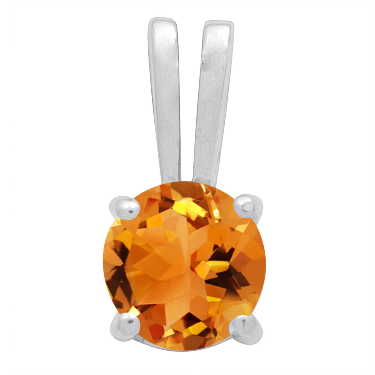 Round Cut Tiny Multi Choice Gemstone Pendant