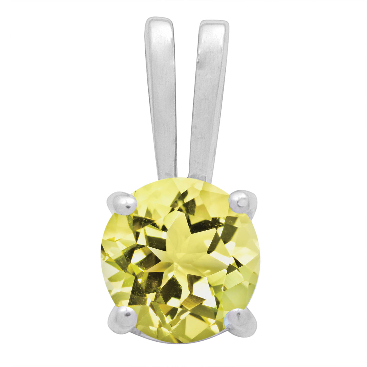 Round Cut Tiny Multi Choice Gemstone Pendant