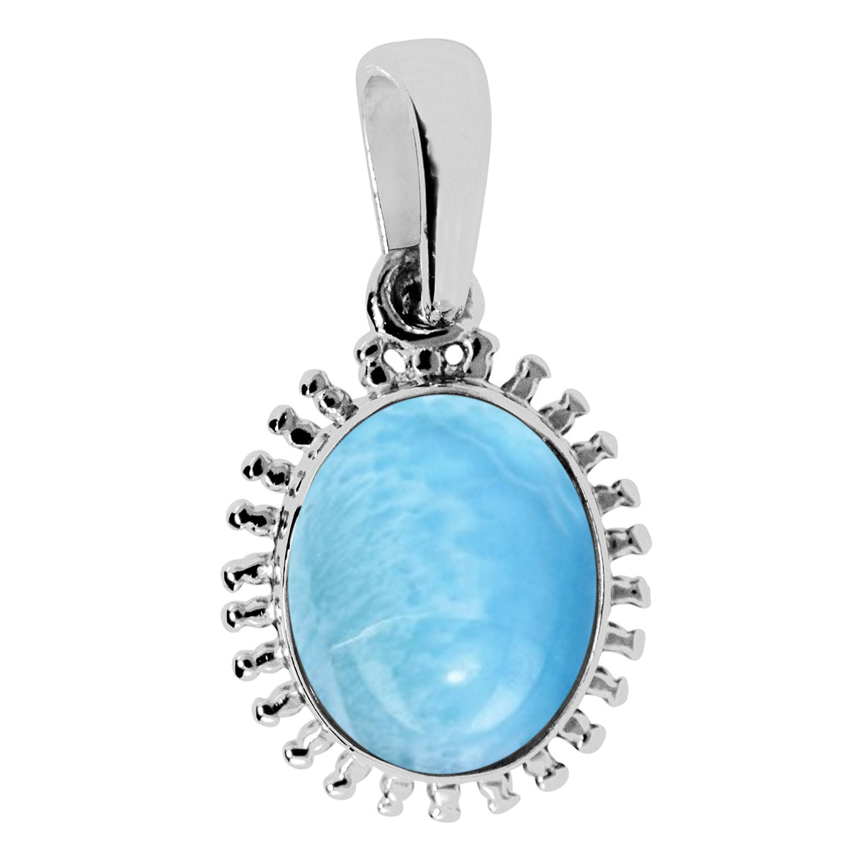 Solitaire Oval Cut Multi Choice Gemstone Pendant