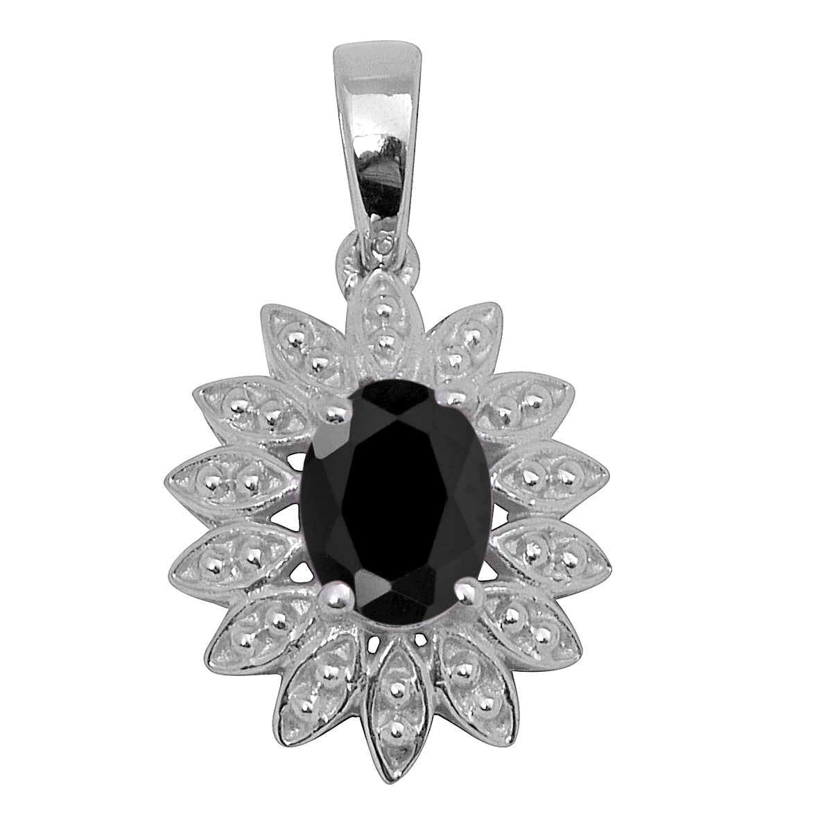 Victorian Design Multi Choice Gemstone Pendant
