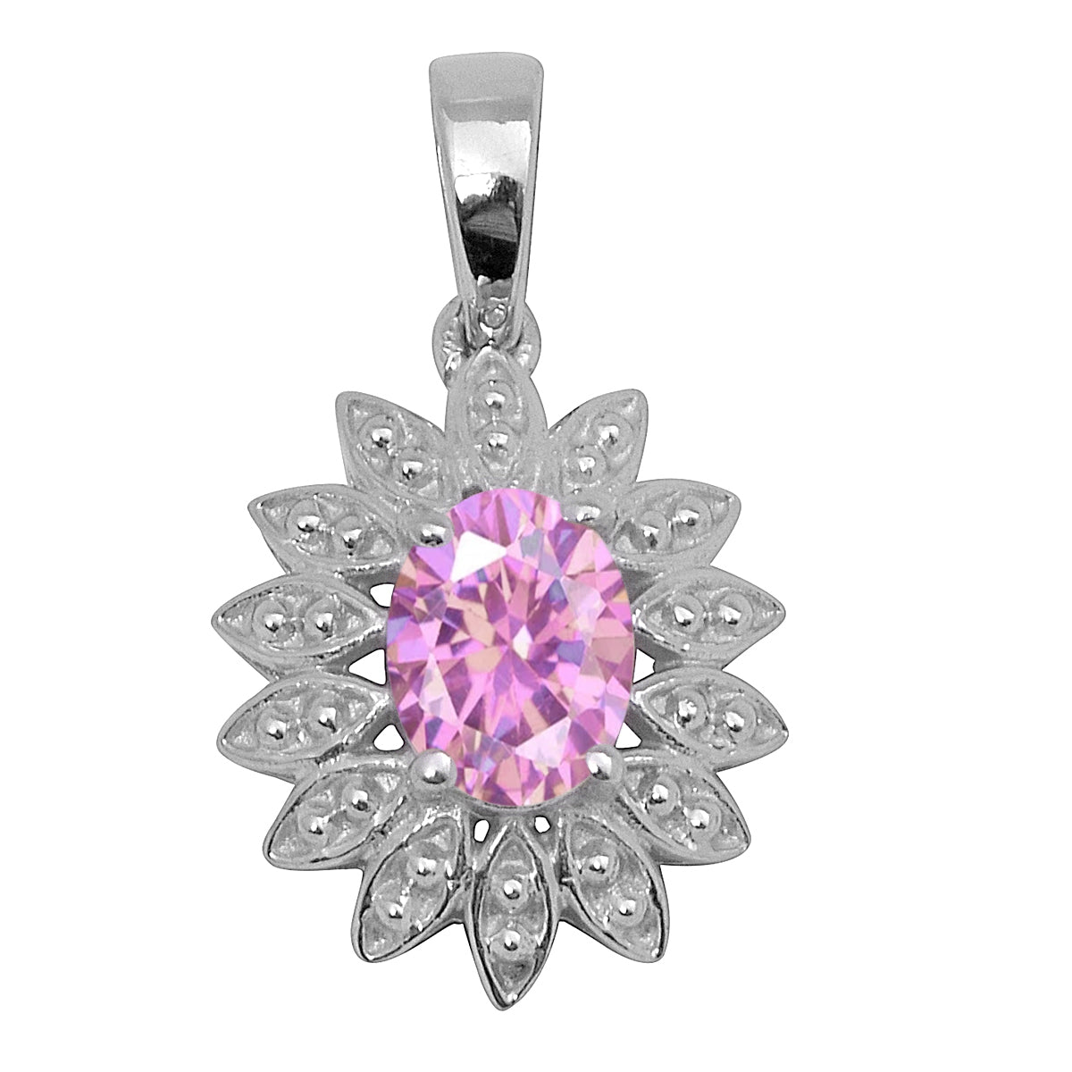 Victorian Design Multi Choice Gemstone Pendant