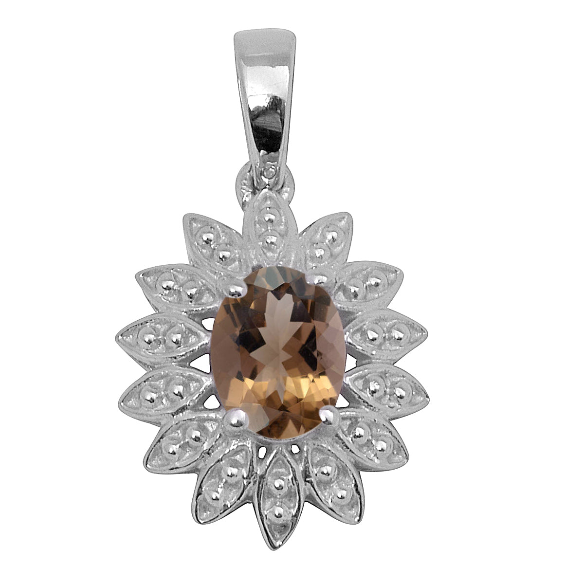 Victorian Design Multi Choice Gemstone Pendant
