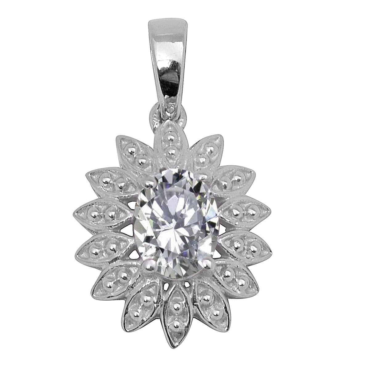 Victorian Design Multi Choice Gemstone Pendant